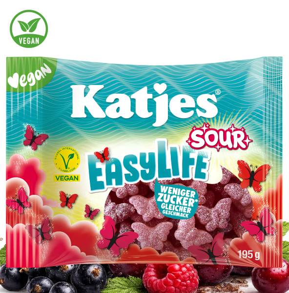 Katjes - EasyLife Sour VEGAN 195g